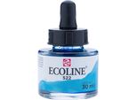Ecoline Acquerello Liquido 30 Ml Blu Turchese 522