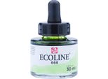 Ecoline Acquerello Liquido 30 Ml Verde Pastello 666