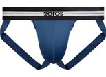 2EROS - Intimo Da Uomo Sospensorio - Aktiv Helios Jockstrap Dark Blue - 1X Taglia L