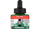 Amsterdam Bottiglia Di Inchiostro Acrilico 30 Ml Verde Permanente Scuro 619