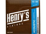 Corde Per Chitarra Acustica Henry's Phosphor Premium 12-54