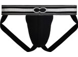 2EROS - Intimo Da Uomo Sospensorio - Heracles Jockstrap Black - 1X Taglia Xl