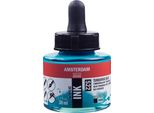 Amsterdam Bottiglia Di Inchiostro Acrilico 30 Ml Blu Turchese 522