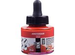 Bottiglia Di Inchiostro Acrilico Amsterdam 30 Ml Rosso Naftolo Scuro 399