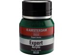 Amsterdam Serie Expert Flacone Di Vernice Acrilica 400 Ml Verde Permanente Scuro 619