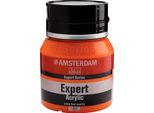Amsterdam Serie Expert Flacone Di Colore Acrilico 400 Ml Arancio Cadmio 211