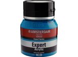 Amsterdam Serie Expert Flacone Di Colore Acrilico 400 Ml Blu Turchese 522