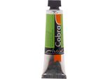 Cobra Artist Olio Miscibile All'acqua Tubo 40 Ml Verde Permanente Light 618