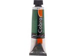 Cobra Artist Olio Miscibile All'acqua Tubo 40 Ml Verde Permanente Scuro 619
