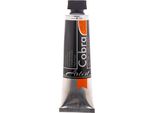 Cobra Artist Pittura Ad Olio Miscelabile Con Acqua In Tubo Da 40 Ml, Nero Lampada 702
