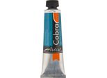 Cobra Artist Pittura Ad Olio Miscelabile Con Acqua In Tubetto 40 Ml Ftalo Blu Turchese 565
