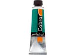 Cobra Artist Pittura Ad Olio Miscelabile Con Acqua In Tubo Da 40 Ml, Verde Cromo, Verde Fuoco 616