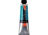Cobra Artist Vernice Ad Olio Miscelabile Con Acqua Tubo 40 Ml Blu Turchese 522