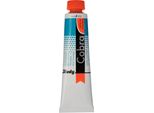 Cobra Study, Pittura Ad Olio Miscibile In Acqua, Tubetto 40 Ml Blu Turchese 522