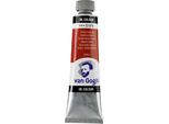 Vernice Ad Olio Van Gogh In Tubetto 40 Ml, Rosso Ossido Trasparente 378
