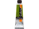 Cobra Artist Pittura Ad Olio Miscelabile Con Acqua In Tubetto 40 Ml Verde Oliva-Giallo 639