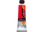 Cobra Artist Olio Miscibile All'acqua Tubo 40 Ml Rosso Permanente Luce 370