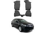 Omac Tappetini In Gomma Per Vw Polo 2010-2014 Rhd Tpe Tappetini Auto Nero 4X