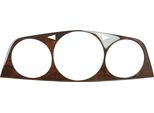 Copri Tachimetro Per Mercedes W123 1975-1986 In Legno Di Radica