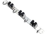 Inf Porta Mocio 3 Posti 4 Ganci Acciaio Inox 304 Argento Per Scopa E Utensili