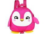 Cute Cartoon Penguin Baby Safety Belt Backpack Toddler Anti Lost Bag Schoolbag (Pink)
