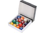 16Pcs Mini Palle Da Biliardo Resistente Agli Urti Eco Friendly In Resina Piccolo Set Di Palle Da Biliardo Per Bambini Sala Giochi 32Mm