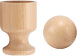Palla Di Legno Che Afferra Il Giocattolo Apprendimento Della Motricità Fine Educazione All'esercizio Di Presa Per Bambini