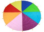 Bambini Giocare Multicolore Arcobaleno Paracadute Bambini Gioco All'aperto Di Sviluppo Esercizio (3,6 M)