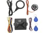 Kit Di Accensione Push To Start Per Auto Pulsante Di Arresto Del Motore Intelligente Sistema Keyless Go Universale Per Veicoli A 12 V