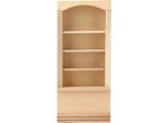 1:12 Casa Delle Bambole Modello Di Libreria In Legno Per Bambole Fai Da Te Dullhaus FÜNformabehaltenbuch