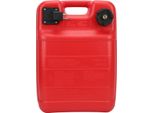 Serbatoio In Plastica Per Barca 24 L Motore Fuoribordo Marino Portatile Con Scarico Design Rosso Smontaggio Per Yamaha