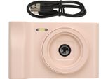 2.Videocamera Digitale 8In Hd 1080P Con Zoom 8X 20MP Vlogging Piccolo Portatile Rosa