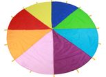 Bambini Giocare Multicolore Arcobaleno Paracadute Bambini Gioco All'aperto Sviluppo Di Formazione (3M)