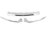 3Pcs Paraurti Anteriore Inferiore Cromo Trim 2058851374 Sostituzione Per Benz C -Class W205 C205 A205 S205 Amg C43