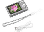 12 Mp 1080P Digital Camera 2.4In Tft Screen 16X Zoom Auto Focus Borsa Per Studenti Vlog Grey