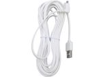 Telecamera Di Sorveglianza Cavo Di Alimentazione Estensione Pvc Usb Resistente All'acqua Cavo Di Ricarica Per La Sostituzione 4M/13.1Ft
