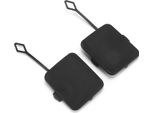 2Pcs Paraurti Posteriore Gancio Di Traino Coperchio 51127272415 Abs Nero Sostituzione Per X3 F25 2011-2014