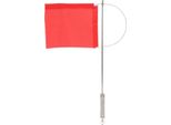 Bandiera Indicatore Del Vento Monotipo Albero Marino In Acciaio Inox Red Boat Per Barca A Vela Yacht 140X120 Mm / 5,51 X 4,72 In