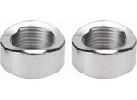 Dado Dentellato, Filettatura M18X1,5 In Acciaio Inox Dado Per Sensore Di Ossigeno Facile Installazione 2 Pezzi/Set Antiruggine Per Saldatura Di Precisione