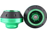 Cnc Alluminio Anteriore Forcella Ruota Telaio Cursori Moto Se Lama Protettiva Verde