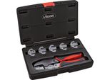 Vigor V2499 Set Di Pinze Per Crimpare ∙Numero Di Utensili: 6
