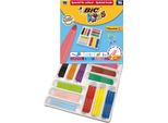 Penne Con Punta In Fibra Bic Kids Visacolor Xl, Confezione Da 96 Pezzi