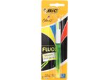 Veloflex Biros 4 Colori Fluo 0,4/0,6 Mm 4 Colori In Blister 1 Pz