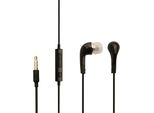 Cuffie Originali Samsung EHS64 In Nero Per Samsung Galaxy S6 SM-G920F Auricolari Inear Con Spina Da 3,5 Mm Suono Stereo Confezionato In Blocco + Cuscinetto Per La Pulizia Dello Schermo Emiro In Omaggio