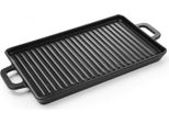 Hendi Miniatur-Grillplatte, Schwarz, 320X162X(H)20Mm