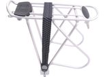 Portapacchi 26-28 Pollici Alluminio Argento