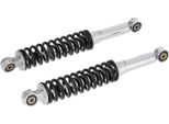 Set: Puntoni, Regolabili, Nero/Cromo, Lunghezza: Ca. 310Mm - Simson KR51 Schwalbe, SR4 Bird Series