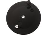 Schermo Del Freno Posteriore, Nero, Senza Foro, Senza Slot - Simson S51, S53, S70, S83