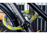 Lucchetto A Catena Abus Ivera Chain 7210 - Lucchetto Per Bicicletta Con Rivestimento In Fibra Sintetica Ivytex Altamente Flessibile - Livello Di Sicurezza Abus 8 - 110 Cm - Giallo