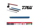 Tubo Di Sterzo Anodizzato, Blu, Lunghezza: 250 Mm